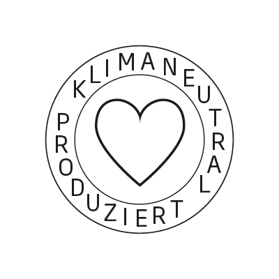 Logo Klimaneutral Kampagne Herz