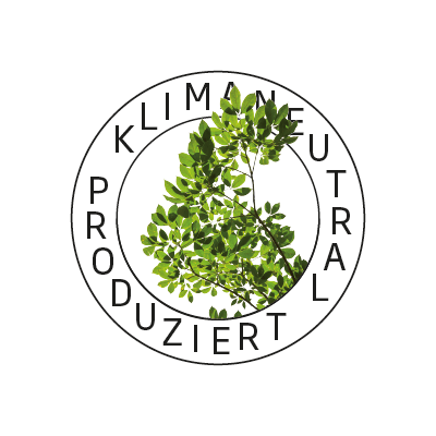 Logo Klimaneutral Kampagne grüne Zweige